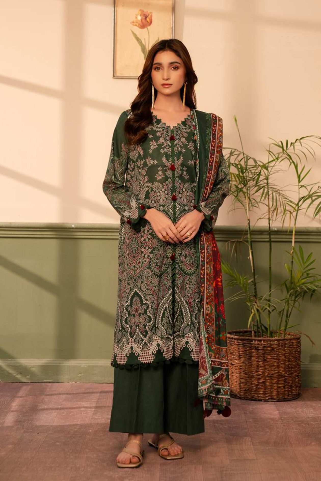 Forest Raiha Premium Printed Lawn 3PC